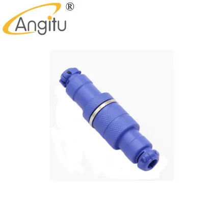 Angitu Colored GX16 Aviator 4-Pin Aviation Socket Plug Set - Male and Female Connectors in White, Black, Blue, Purple Product Image #3299 With The Dimensions of 800 Width x 800 Height Pixels. The Product Is Located In The Category Names Computer & Office → Computer Cables & Connectors