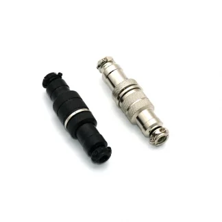 Angitu Colorful Electroplated GX16 5Pin Aviator Docking Connector - Black Silver Product Image #6706 With The Dimensions of  Width x  Height Pixels. The Product Is Located In The Category Names Computer & Office → Mini PC