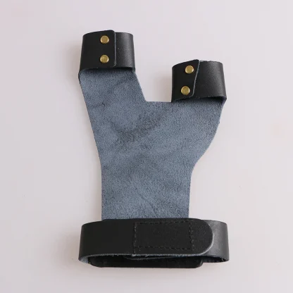 Leather Archery Finger Protector for Outdoor Hunting and Shooting - Left/Right Hand Product Image #28487 With The Dimensions of 1000 Width x 1000 Height Pixels. The Product Is Located In The Category Names Sports & Entertainment → Shooting → Paintballs