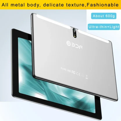 BDF 10.1 Inch Android 10 Tablet - Octa Core, 4GB RAM, 64GB ROM, 4G Network, Dual SIM, Dual Cameras, GPS, WiFi, Bluetooth, TYPE-C Product Image #19161 With The Dimensions of 1000 Width x 1000 Height Pixels. The Product Is Located In The Category Names Computer & Office → Tablets