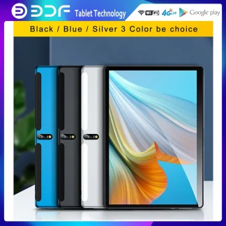 BDF 10.1 Inch Android 10 Tablet - Octa Core, 4GB RAM, 64GB ROM, 4G Network, Dual SIM, Dual Cameras, GPS, WiFi, Bluetooth, TYPE-C Product Image #19157 With The Dimensions of  Width x  Height Pixels. The Product Is Located In The Category Names Computer & Office → Tablets