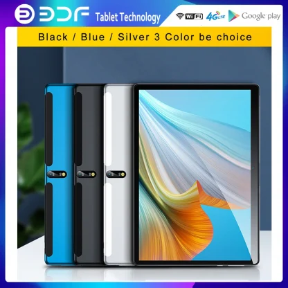 BDF 10.1 Inch Android 10 Tablet - Octa Core, 4GB RAM, 64GB ROM, 4G Network, Dual SIM, Dual Cameras, GPS, WiFi, Bluetooth, TYPE-C Product Image #19157 With The Dimensions of 1000 Width x 1000 Height Pixels. The Product Is Located In The Category Names Computer & Office → Tablets