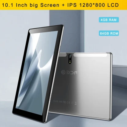 BDF 10.1 Inch Android 10 Tablet - Octa Core, 4GB RAM, 64GB ROM, 4G Network, Dual SIM, Dual Cameras, GPS, WiFi, Bluetooth, TYPE-C Product Image #19163 With The Dimensions of 1000 Width x 1000 Height Pixels. The Product Is Located In The Category Names Computer & Office → Tablets