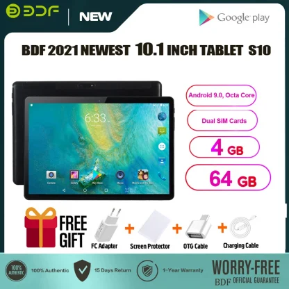BDF 10.1 Inch Android 9.0 Tablet - Octa Core, 3G Phone Call, 4GB RAM, 64GB ROM, GPS, WiFi, Bluetooth, Hipad Mi Tablets 8 9 10 Inch Product Image #4046 With The Dimensions of 1000 Width x 1000 Height Pixels. The Product Is Located In The Category Names Computer & Office → Tablets