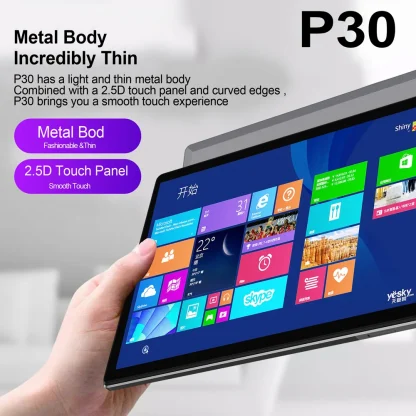 BDF P30 New 10.1 Inch Tablet PC - Octa Core, 4G Network, Android 12, Google Play, 8GB RAM, 256GB, Dual SIM, Dual Wifi, Type-C Product Image #24047 With The Dimensions of 1000 Width x 1000 Height Pixels. The Product Is Located In The Category Names Computer & Office → Tablets