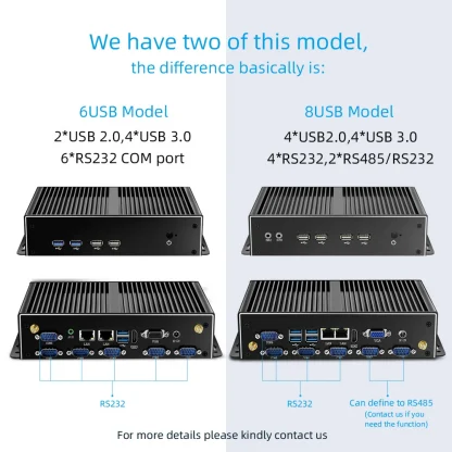 BEBEPC Fanless Mini Industrial PC with Core i7/i5 4200U, Celeron 2955U, HD WiFi, Windows 10, Linux, Dual LAN, and 6 COM Ports for Industrial Computing. Product Image #5734 With The Dimensions of 1000 Width x 1000 Height Pixels. The Product Is Located In The Category Names Computer & Office → Mini PC