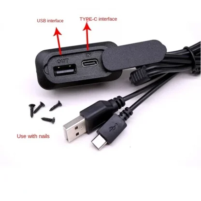 Backpack USB Charging Port Adapter Cable - Type-C Charging Accessories for Luggage Product Image #15588 With The Dimensions of 800 Width x 800 Height Pixels. The Product Is Located In The Category Names Computer & Office → Computer Cables & Connectors