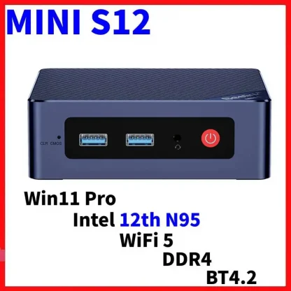 Beelink EQ12 Pro GK Mini S12: 12th Gen Intel Core i3 N305 N95 N100 J4125 Mini PC Desktop with WIFI6, DDR5, and Bluetooth Product Image #15459 With The Dimensions of 1000 Width x 1000 Height Pixels. The Product Is Located In The Category Names Computer & Office → Mini PC