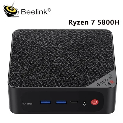 Beelink SER5 MAX Ryzen 7 Mini PC - Windows 11, DDR4 16GB, 500GB SSD, WIFI6, BT5.0 Product Image #21130 With The Dimensions of 1000 Width x 1000 Height Pixels. The Product Is Located In The Category Names Computer & Office → Mini PC