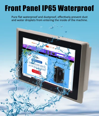 10.1" Industrial Panel PC with IP65, Intel Core i5, Capacitive Touch Screen, 2 LAN, 2 COM, HDMI, LCD Product Image #11450 With The Dimensions of 950 Width x 1113 Height Pixels. The Product Is Located In The Category Names Computer & Office → Mini PC