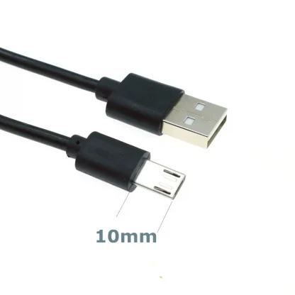 10mm Extra Long Tip Micro USB 2.0 Cable Extension for RugGear RG650, RG655, RG720, Huawei Android Phone - 1m Product Image #19492 With The Dimensions of 800 Width x 800 Height Pixels. The Product Is Located In The Category Names Computer & Office → Computer Cables & Connectors