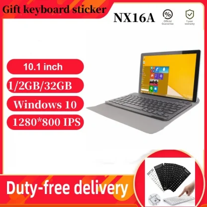 10.1 Inch Windows 10 Tablet with Bluetooth Keyboard - Quad Core, 5000mAh, 1/2GB RAM, 32GB ROM Product Image #17033 With The Dimensions of 800 Width x 800 Height Pixels. The Product Is Located In The Category Names Computer & Office → Tablets