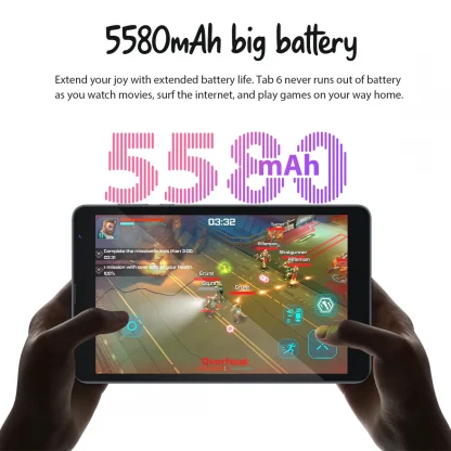 Blackview Tab 6: 8-Inch Android 11 Tablet with 3GB RAM, 32GB Storage, 5580mAh Battery, 4G LTE, WIFI, and Phone Call Functionality. Product Image #22181 With The Dimensions of 1200 Width x 1200 Height Pixels. The Product Is Located In The Category Names Computer & Office → Tablets