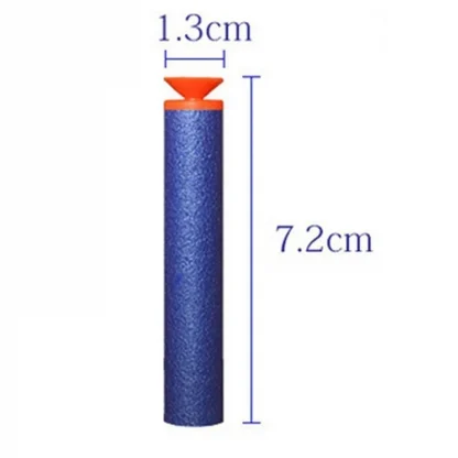 Blue Sucker Bullets for Nerf Gun Series Blasters - 7.2cm Refill Darts Product Image #32912 With The Dimensions of 1000 Width x 1000 Height Pixels. The Product Is Located In The Category Names Sports & Entertainment → Shooting → Paintballs