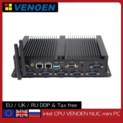 Celeron J4125 Industrial Mini ITX PC with RS232/485 COM Port, Dual Display, Intel LAN, Factory Computer, Linux, SIM Card Slot, GPIO. Product Image #6886 With The Dimensions of 1200 Width x 1200 Height Pixels. The Product Is Located In The Category Names Computer & Office → Mini PC