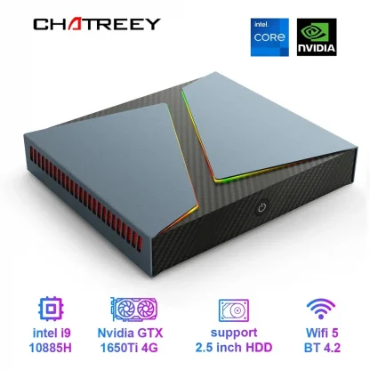 Chatreey G1P Mini Gaming PC with Intel i9/i7 8 Cores, Nvidia GTX1650 4G/RTX 2060 6G Graphics, Windows 11, and High-Performance Gaming Desktop. Product Image #5637 With The Dimensions of 1000 Width x 1000 Height Pixels. The Product Is Located In The Category Names Computer & Office → Mini PC