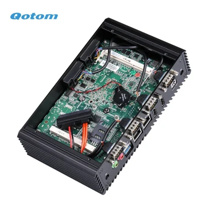 Qotom Mini Industrial Computer with Onboard Celeron 2955U Dual-Core Processor - Affordable Performance at 1.4 GHz Product Image #9129 With The Dimensions of 1000 Width x 1000 Height Pixels. The Product Is Located In The Category Names Computer & Office → Mini PC
