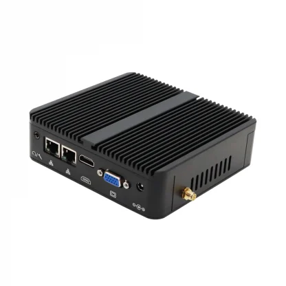 Intel Celeron J4125 Barebone Fanless Mini PC - 2LAN, 2COM, HDMI, VGA, 3 Years Warranty Product Image #16233 With The Dimensions of 1000 Width x 1000 Height Pixels. The Product Is Located In The Category Names Computer & Office → Mini PC