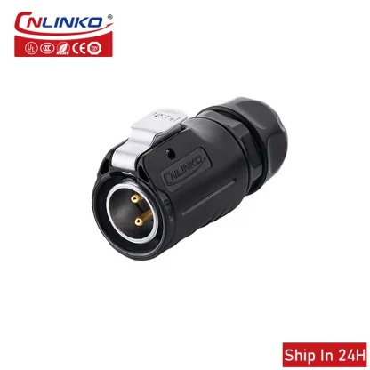 Cnlinko LP20 M20 Aviation Waterproof Electrical Socket Plug - 2 3 4pin Power Connector for Industrial, Car, Vehicle, GPS, and Marine Applications Product Image #24748 With The Dimensions of 800 Width x 800 Height Pixels. The Product Is Located In The Category Names Computer & Office → Computer Cables & Connectors
