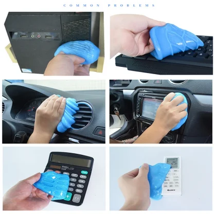 160g Multifunctional Keyboard Cleaning Gel - Soft Rubber for Efficient Dust Removal, Reusable Product Image #2348 With The Dimensions of 800 Width x 800 Height Pixels. The Product Is Located In The Category Names Computer & Office → Device Cleaners
