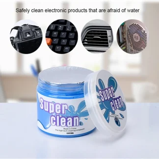 160g Multifunctional Keyboard Cleaning Gel - Soft Rubber for Efficient Dust Removal, Reusable Product Image #2345 With The Dimensions of  Width x  Height Pixels. The Product Is Located In The Category Names Computer & Office → Device Cleaners
