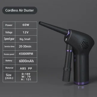 Cordless Electric Air Duster for Computer, Keyboard, and Camera Cleaning of Small Appliances Product Image #6922 With The Dimensions of  Width x  Height Pixels. The Product Is Located In The Category Names Computer & Office → Device Cleaners