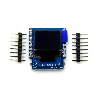 D1 Mini OLED Shield V2.0.0 - 0.66 Inch 64x48 IIC I2C Two Button Development Board Product Image #17145 With The Dimensions of  Width x  Height Pixels. The Product Is Located In The Category Names Computer & Office → Mini PC