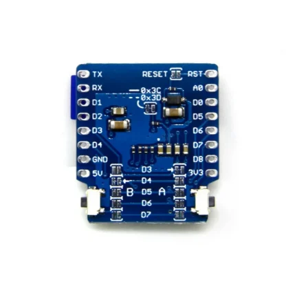 D1 Mini OLED Shield V2.0.0 - 0.66 Inch 64x48 IIC I2C Two Button Development Board Product Image #17150 With The Dimensions of 800 Width x 800 Height Pixels. The Product Is Located In The Category Names Computer & Office → Computer Cables & Connectors