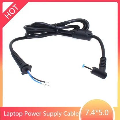 4.5x3.0mm DC Power Charger Cable - Blue Connector with Pin for HP Laptop Adapter, 19.5V 3.33A 4.62A Cable Product Image #16524 With The Dimensions of 1024 Width x 1024 Height Pixels. The Product Is Located In The Category Names Computer & Office → Computer Cables & Connectors