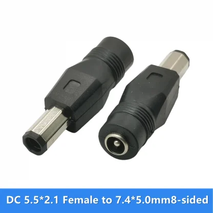 Universal Power Adapter: 5.5x2.1mm Female to 8-Sided 7.4x5.0mm Connector Product Image #22437 With The Dimensions of 1500 Width x 1500 Height Pixels. The Product Is Located In The Category Names Computer & Office → Computer Cables & Connectors