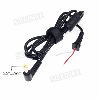 5.5x1.7mm DC Jack Power Charger Cable - 90 Right Angle Cord for Acer Laptop Adapter, 1.2m Product Image #16519 With The Dimensions of 1024 Width x 1024 Height Pixels. The Product Is Located In The Category Names Computer & Office → Computer Cables & Connectors