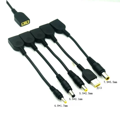 DC Square USB Female to 7.9x5.5mm 4.0 Male Power Adapter Converter Cable for Lenovo Thinkpad Charger Product Image #2676 With The Dimensions of 800 Width x 800 Height Pixels. The Product Is Located In The Category Names Computer & Office → Computer Cables & Connectors