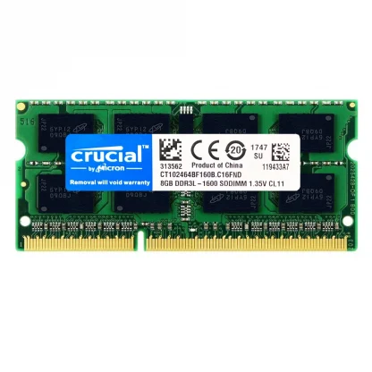 Laptop RAM Upgrade: DDR3 4GB/8GB 1066MHz, 1333MHz, 1600MHz, 1866MHz SODIMM Memory Module - PC3L 10600S, 12800S, 204Pin, 1.35V Product Image #26652 With The Dimensions of 1000 Width x 1000 Height Pixels. The Product Is Located In The Category Names Computer & Office → Laptops