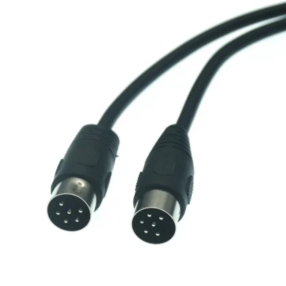 DIN 6-pin Male to Male & Female Audio Data Signal Extension Cable - 0.5m, 1m, 1.5m, 3m Product Image #14954 With The Dimensions of 800 Width x 800 Height Pixels. The Product Is Located In The Category Names Computer & Office → Computer Cables & Connectors