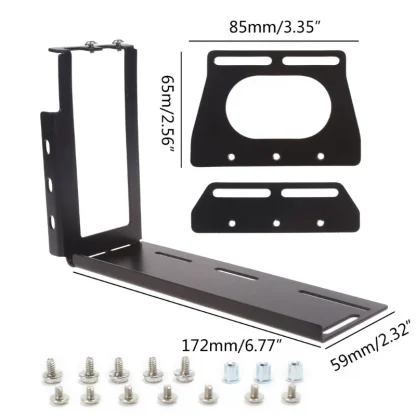 Metal Vertical Graphics Card Bracket Riser for PCI Express, PC Case Mount Stand Holder - DIY Product Image #12645 With The Dimensions of 800 Width x 800 Height Pixels. The Product Is Located In The Category Names Computer & Office → Computer Cables & Connectors