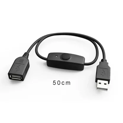 USB 2.0 Extender Cord with ON/OFF Switch and LED Indicator for Data Sync - Raspberry Pi and PC USB Extension Cable Product Image #6154 With The Dimensions of 800 Width x 800 Height Pixels. The Product Is Located In The Category Names Computer & Office → Computer Cables & Connectors