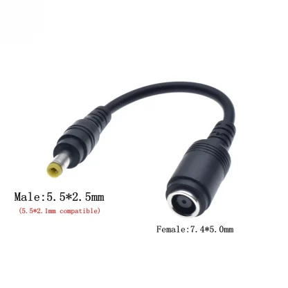 DC Power Adapter Cable - 7.4x5.0mm Female to 7.4x5.0mm, 5.5x2.5mm, 4.8x1.7mm, 4.5x3.0mm Male Connector Product Image #14179 With The Dimensions of 1024 Width x 1024 Height Pixels. The Product Is Located In The Category Names Computer & Office → Computer Cables & Connectors