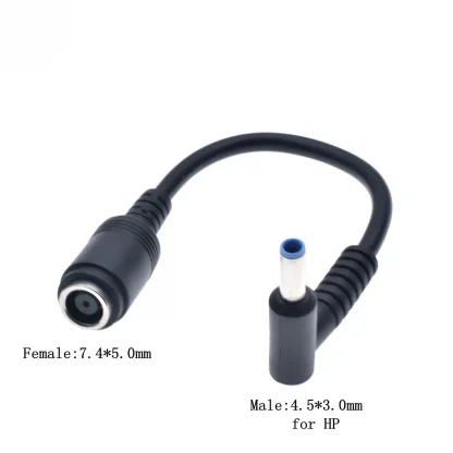 DC Power Adapter Cable - 7.4x5.0mm Female to 7.4x5.0mm, 5.5x2.5mm, 4.8x1.7mm, 4.5x3.0mm Male Connector Product Image #14180 With The Dimensions of 1024 Width x 1024 Height Pixels. The Product Is Located In The Category Names Computer & Office → Computer Cables & Connectors
