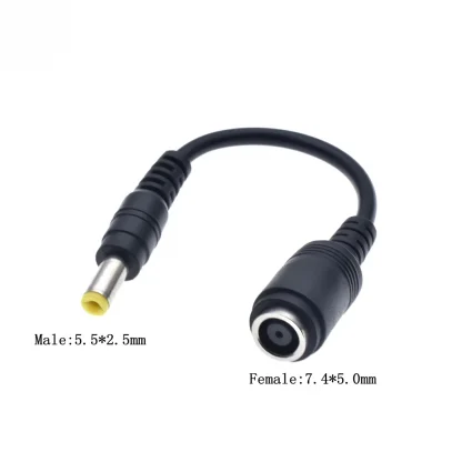 DC Power Adapter Cable - 7.4x5.0mm Female to 7.4x5.0mm, 5.5x2.5mm, 4.8x1.7mm, 4.5x3.0mm Male Connector Product Image #14181 With The Dimensions of 1024 Width x 1024 Height Pixels. The Product Is Located In The Category Names Computer & Office → Computer Cables & Connectors