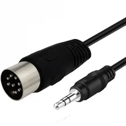 Din 8 Pin to 3.5mm Male Audio Adapter Cable for Musical Instruments - 0.5m-3m Product Image #17949 With The Dimensions of 1000 Width x 1000 Height Pixels. The Product Is Located In The Category Names Computer & Office → Computer Cables & Connectors