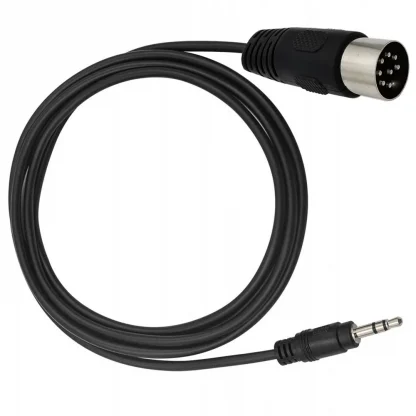 Din 8 Pin to 3.5mm Male Audio Adapter Cable for Musical Instruments - 0.5m-3m Product Image #17951 With The Dimensions of 1000 Width x 1000 Height Pixels. The Product Is Located In The Category Names Computer & Office → Computer Cables & Connectors