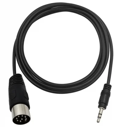 Din 8 Pin to 3.5mm Male Audio Adapter Cable for Musical Instruments - 0.5m-3m Product Image #17953 With The Dimensions of 1000 Width x 1000 Height Pixels. The Product Is Located In The Category Names Computer & Office → Computer Cables & Connectors