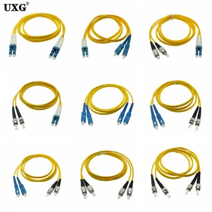 Double SC LC ST FC UPC to LC UPC Simplex Single Mode Fiber Patch Cable - 3.0mm PVC, Various Lengths Product Image #3529 With The Dimensions of 1024 Width x 1024 Height Pixels. The Product Is Located In The Category Names Computer & Office → Computer Cables & Connectors