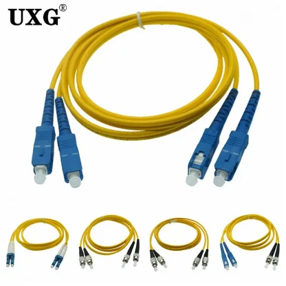 Double SC LC ST FC UPC to LC UPC Simplex Single Mode Fiber Patch Cable - 3.0mm PVC, Various Lengths Product Image #3531 With The Dimensions of 1024 Width x 1024 Height Pixels. The Product Is Located In The Category Names Computer & Office → Computer Cables & Connectors