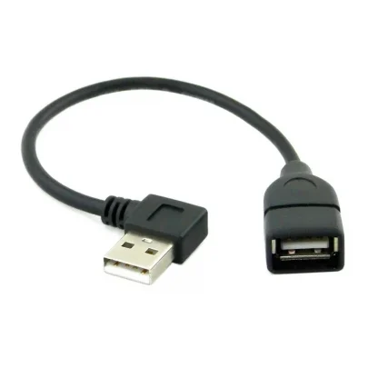 Down Angled USB 3.0 Type-A Male to Female Extension Cable - 20-40CM, 5Gbps, 90 Degree Product Image #17623 With The Dimensions of 800 Width x 800 Height Pixels. The Product Is Located In The Category Names Computer & Office → Computer Cables & Connectors