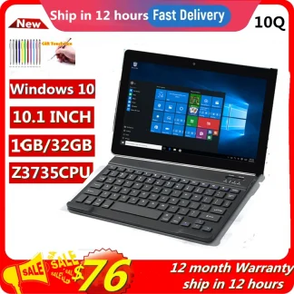 10.1-Inch Windows 10 Tablet - 1GB RAM, 32GB Storage, Dual Camera, WiFi, HDMI-Compatible, 1280 x 800 IPS, 6000mAh, Micro USB Product Image #9650 With The Dimensions of  Width x  Height Pixels. The Product Is Located In The Category Names Computer & Office → Computer Cables & Connectors