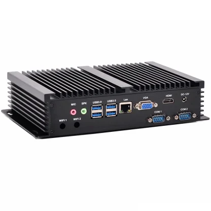 Dual COM 11th Gen Fanless Mini PC with Intel I5-1135G7/I7-1165G7, RS232 COM, USB, WIFI – Industrial Desktop Computer Product Image #3261 With The Dimensions of 800 Width x 800 Height Pixels. The Product Is Located In The Category Names Computer & Office → Mini PC