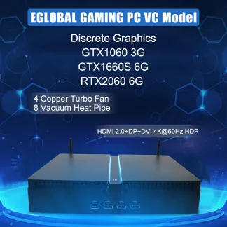 Eglobal Gaming Desktop PC with Intel i7-9700KF, GTX1660S/RTX2060 6G, Mini Computer, Windows 11, 64GB RAM MAX, HDMI, DP, 4K HTPC, WiFi 6. Product Image #9669 With The Dimensions of  Width x  Height Pixels. The Product Is Located In The Category Names Computer & Office → Mini PC
