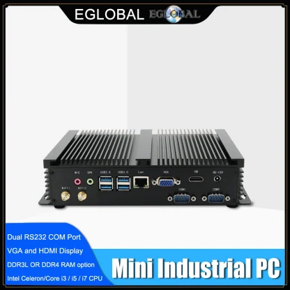 Eglobal Industrial Fanless Mini PC with I5 6300U, I7 10510U, Windows 7/8/10, VPN Router, VGA, HDMI, 4G, WiFi, BT Product Image #1957 With The Dimensions of 1000 Width x 1000 Height Pixels. The Product Is Located In The Category Names Computer & Office → Mini PC