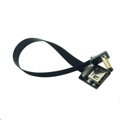 90 Degree UP Angled FPV HDMI-compatible Male to Female FPC Ribbon Extension Cable - 20pin Connector Product Image #7269 With The Dimensions of 1334 Width x 1334 Height Pixels. The Product Is Located In The Category Names Computer & Office → Computer Cables & Connectors